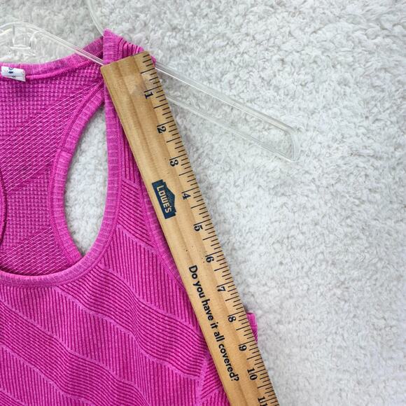 Lululemon Racerback Swiftly Tech Hot Pink Women Size 6 Seamless Lightweight Run - Picture 4 of 11